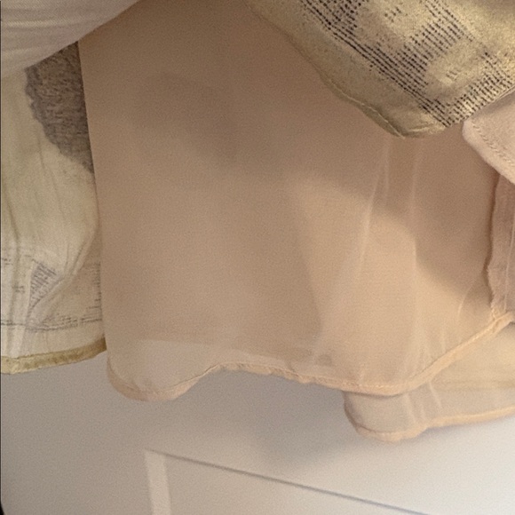 NWT [Massimo Dutti] Luxury Flowing Satin Printed Midi Elastic Skirt Women’s XS - Picture 12 of 15